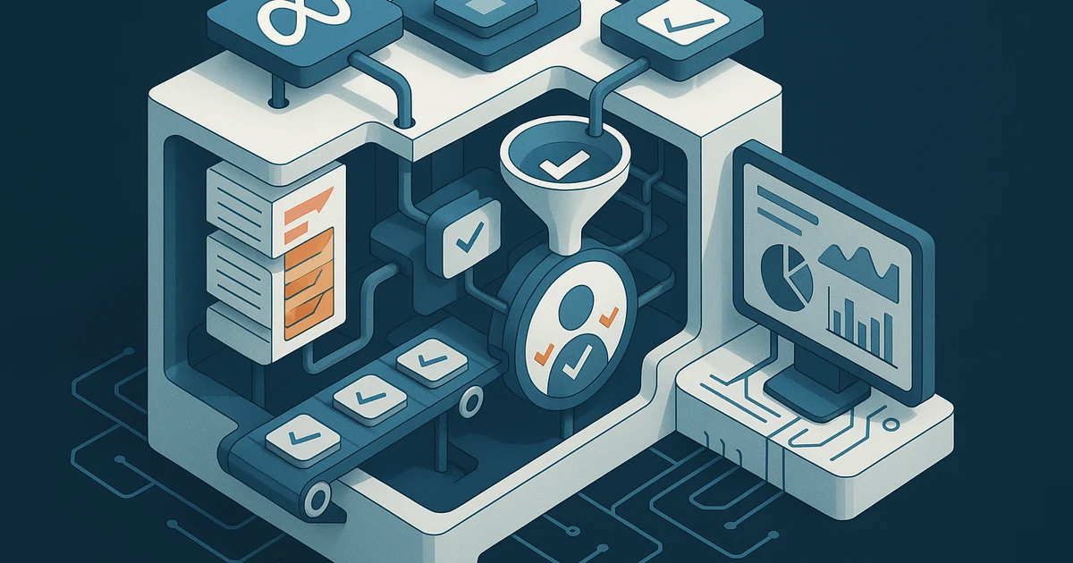 Agency media buyer reviewing Meta pixel and Conversions API events across client accounts