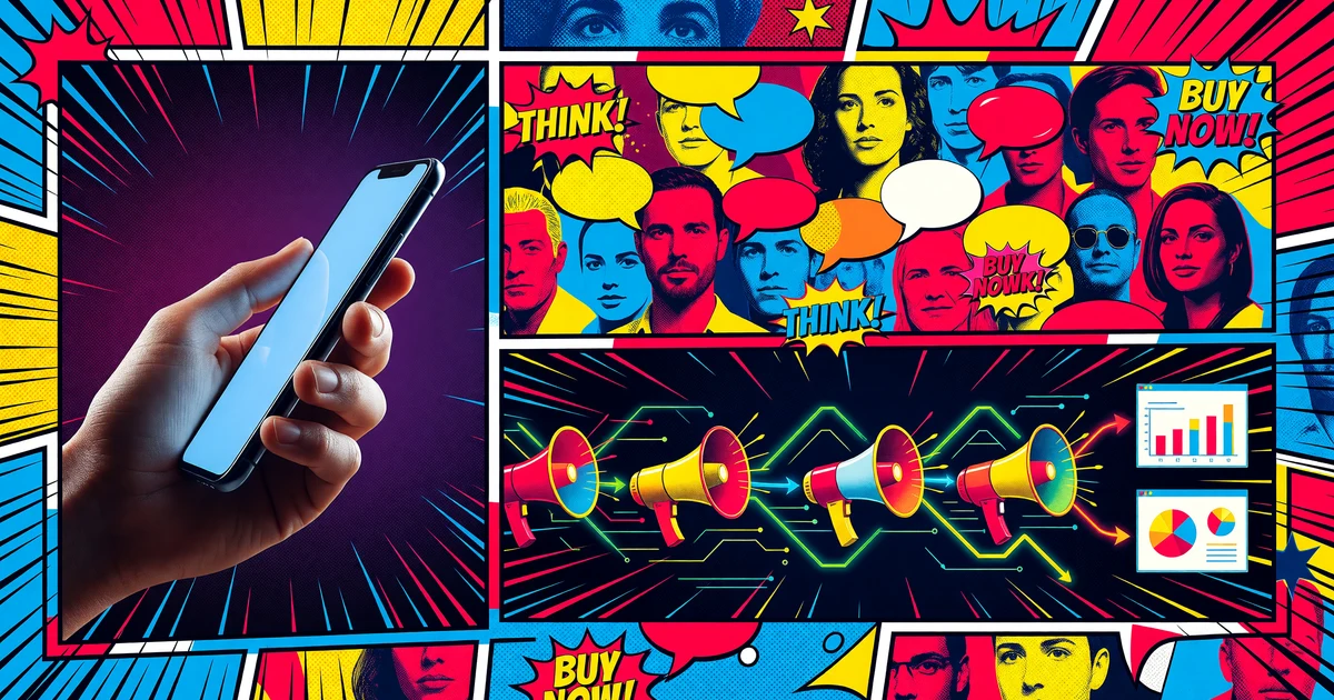 Advanced prompt engineering workflow diagram showing multiple marketing agents with complex decision trees and context management systems